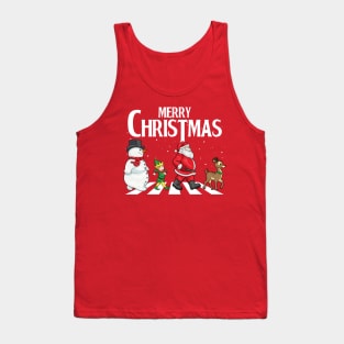 Holiday Crosswalk Crew Tank Top